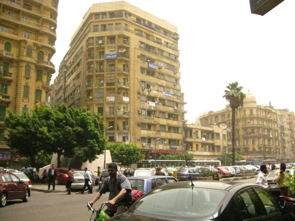 Brown cityscape of Cairo