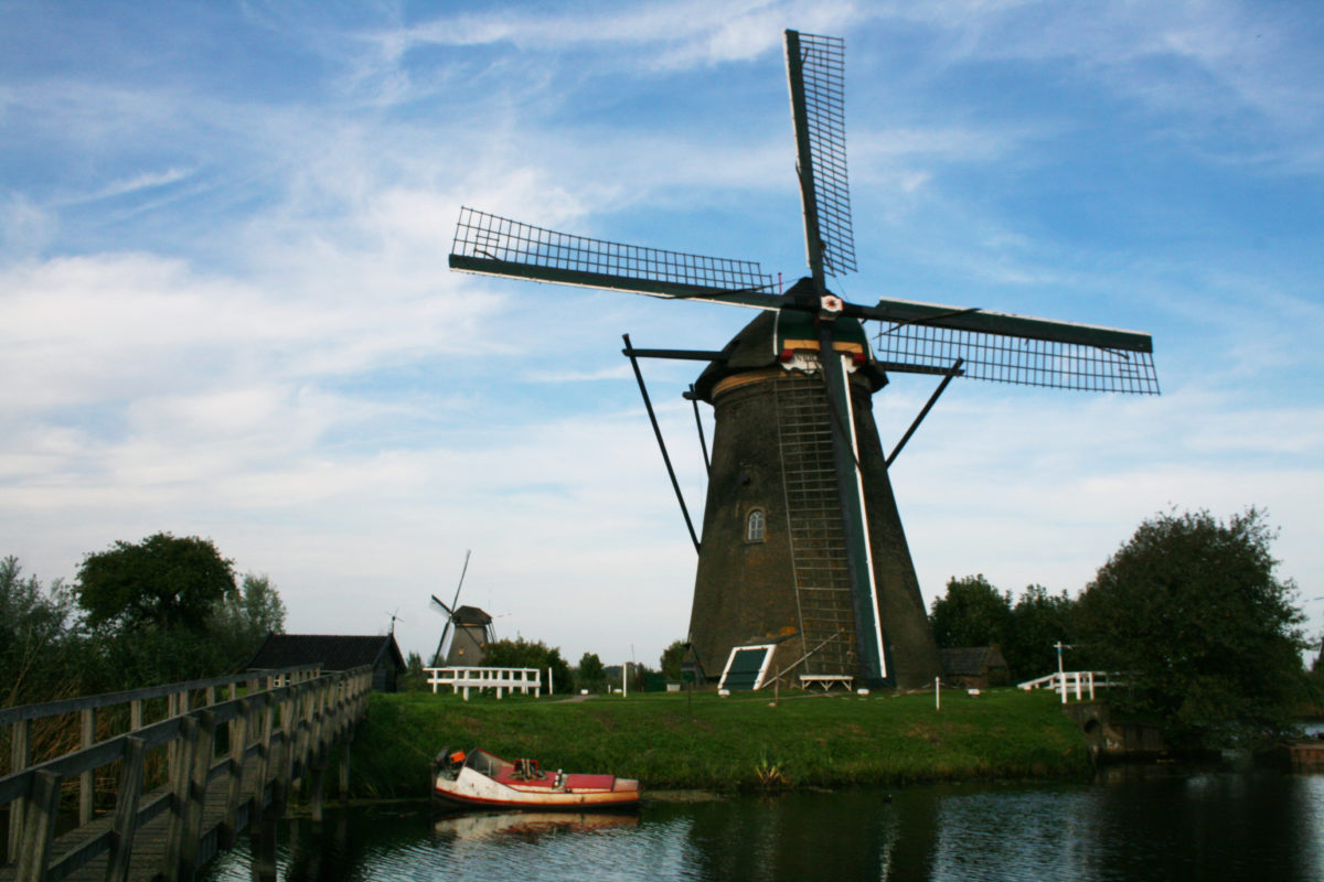 Dutch World Heritage Kinderdijk Elshout Windmills ②