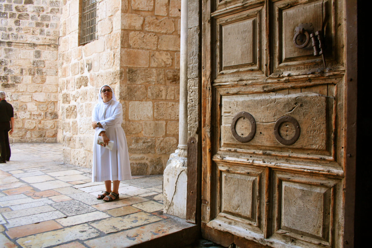 Sisters at the Holy Sepulcher Society in Jerusalem